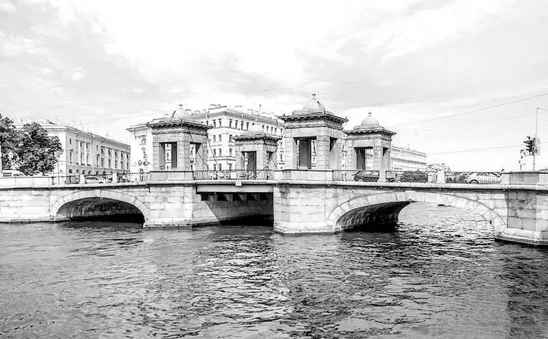 Чернышёва площадь и мост До нашего времени в облике сравнительно близком к - фото 88