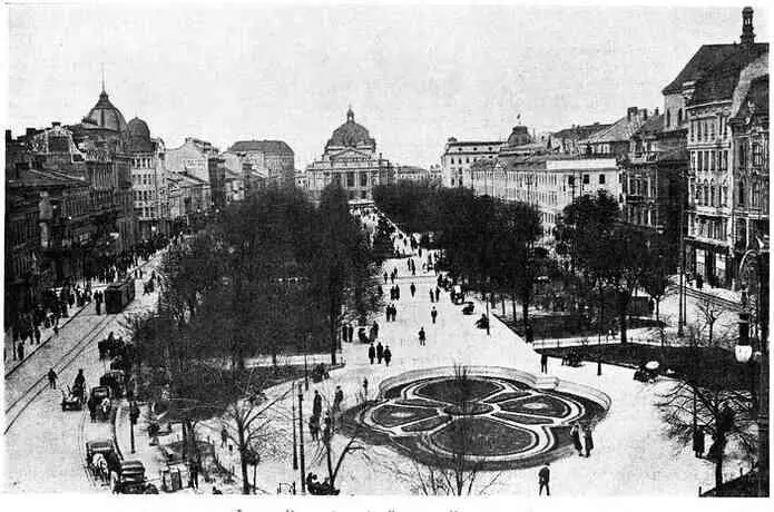 Общий вид г Львова К пребыванию Государя Императора 9 апреля 1915 г - фото 166