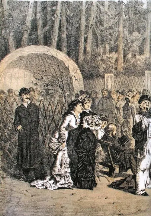 Гуляние первого мая в Сокольниках Журнал Москва 1882 163 Если ты - фото 14