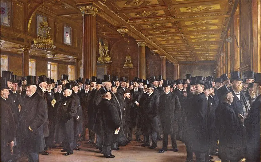 Биржа 1895 год Педер Северин Кройер 18511909 Но рецензии в НьюЙорк - фото 8