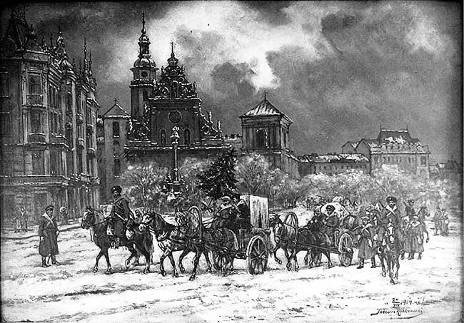 Канун Рождества 1914 Львов Картина Тадеуша Рыбковского В тот же день из - фото 128