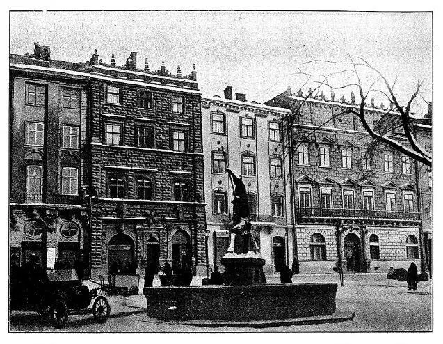 Львов Старинные дома на площади Рынок Зима 1914 1915 гг Львов Городской - фото 133