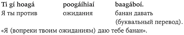 Добавление слова hoagá против ожиданий придает всему предложению такое - фото 39