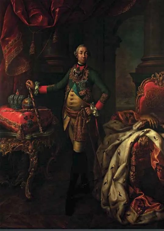 А Антропов Портрет Петра III 1762 Государственная Третьяковская галерея - фото 36