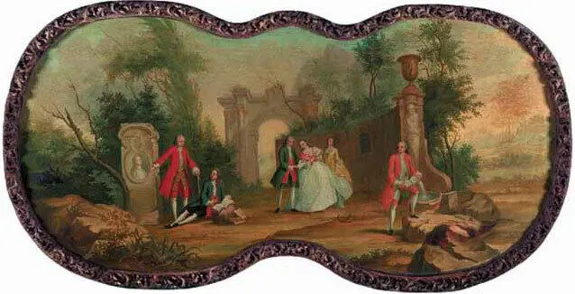 Б В Суходольский Прогулка 1750е Государственная Третьяковская - фото 51