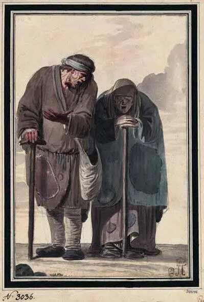 И Ерменев Нищий и нищая 1760е 1774 Государственный Русский музей - фото 73