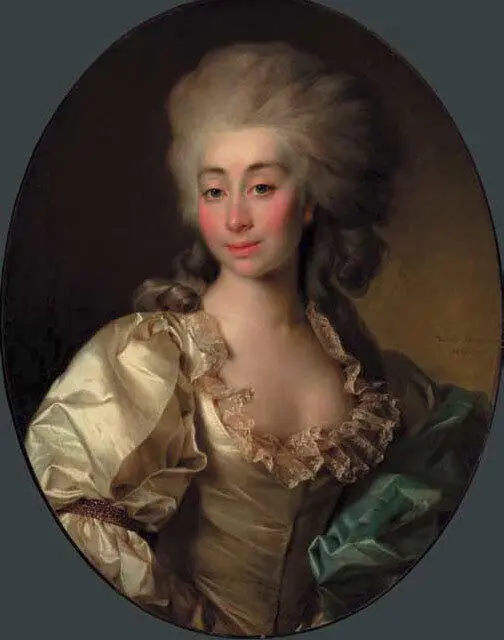 Д Г Левицкий Портрет Урсулы Мнишек 1782 Государственная Третьяковская - фото 92