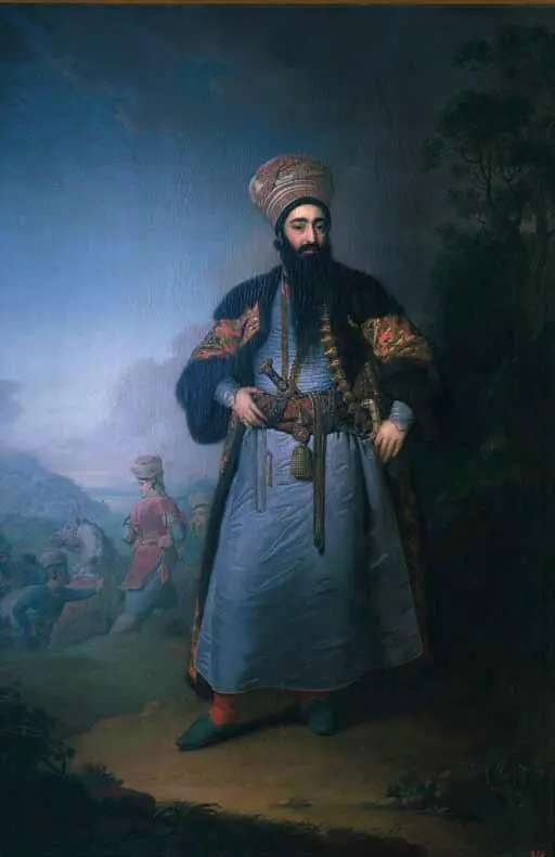 В Л Боровиковский Портрет МуртазыКулихана 1796 Государственный Русский - фото 123
