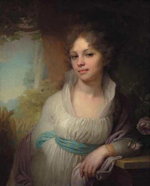 В Л Боровиковский Портрет М И Лопухиной 1797 Государственная - фото 125