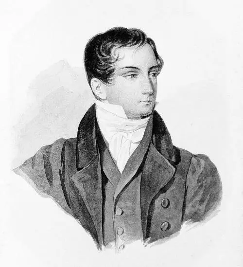 Портрет поэта Д В Веневитинова 1827 П Ф Соколов Вот здесь и родился - фото 132