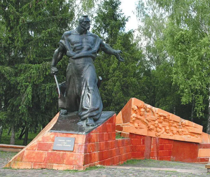 Памятник Северину Наливайко в Гусятине Петр Сагайдачный Портрет - фото 5