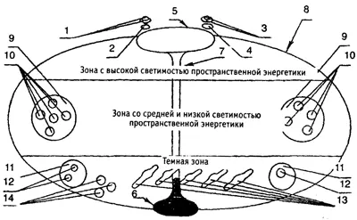 Рис 4 Наша Метавселенная 1 2 находящиеся возле полюсовой структуры - фото 4