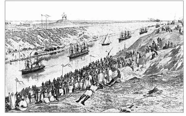 Открытие Суэцкого канала 17 ноября 1869 г Из издания XIX век - фото 24