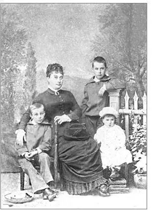 Саломе Дадиани с детьми Фотография 1881 г Оригинал в Национальной - фото 81