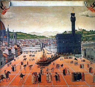 Рис 26 Казнь Савонаролы В 1512 г в год битвы при Равенне см выше не без - фото 36
