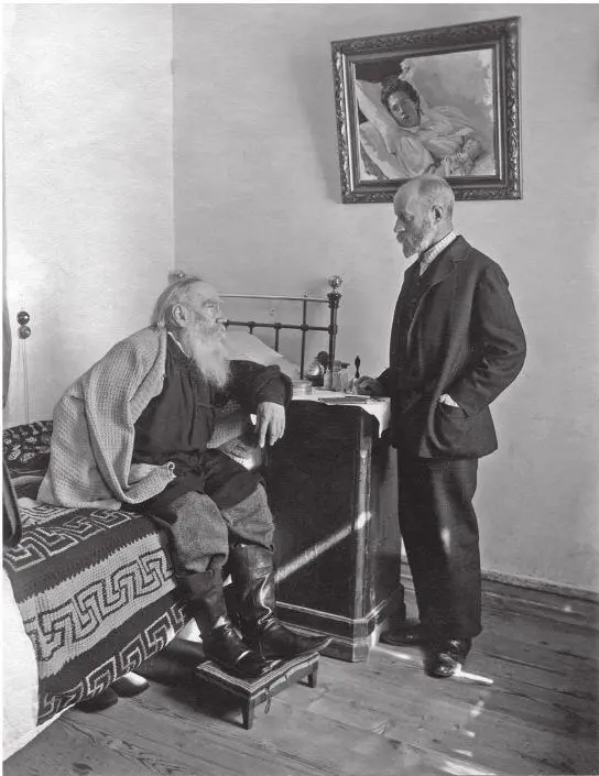 Л Н Толстой и Д П Маковицкий 1909 Вместе с тем Александра Львовна - фото 68
