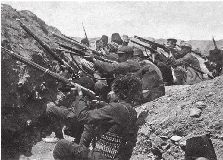 Защитники крепости Ван 1915 Из Каракалисы согласно новому назначению Толстая - фото 89