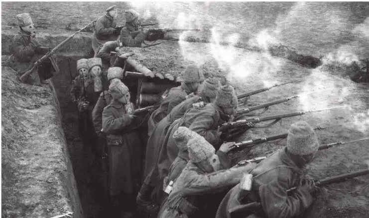 Немецкая газовая атака на Западном фронте 19151916 Спустя годы газовые атаки - фото 95