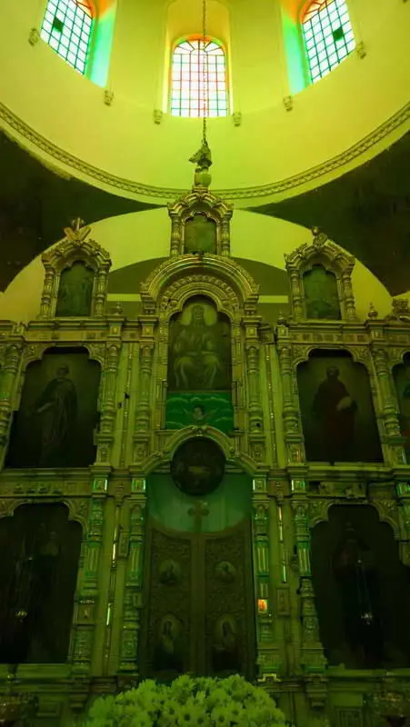 Фаянсовый иконостас Троицкого храма Изготовлен мастерами из Екатеринбурга - фото 157