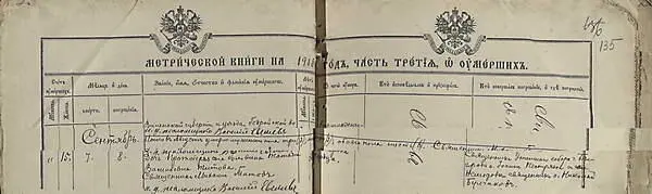 3346 1918 Сентябрь 7 дочь протоиерея села Головина Татьяна Васильевна - фото 312