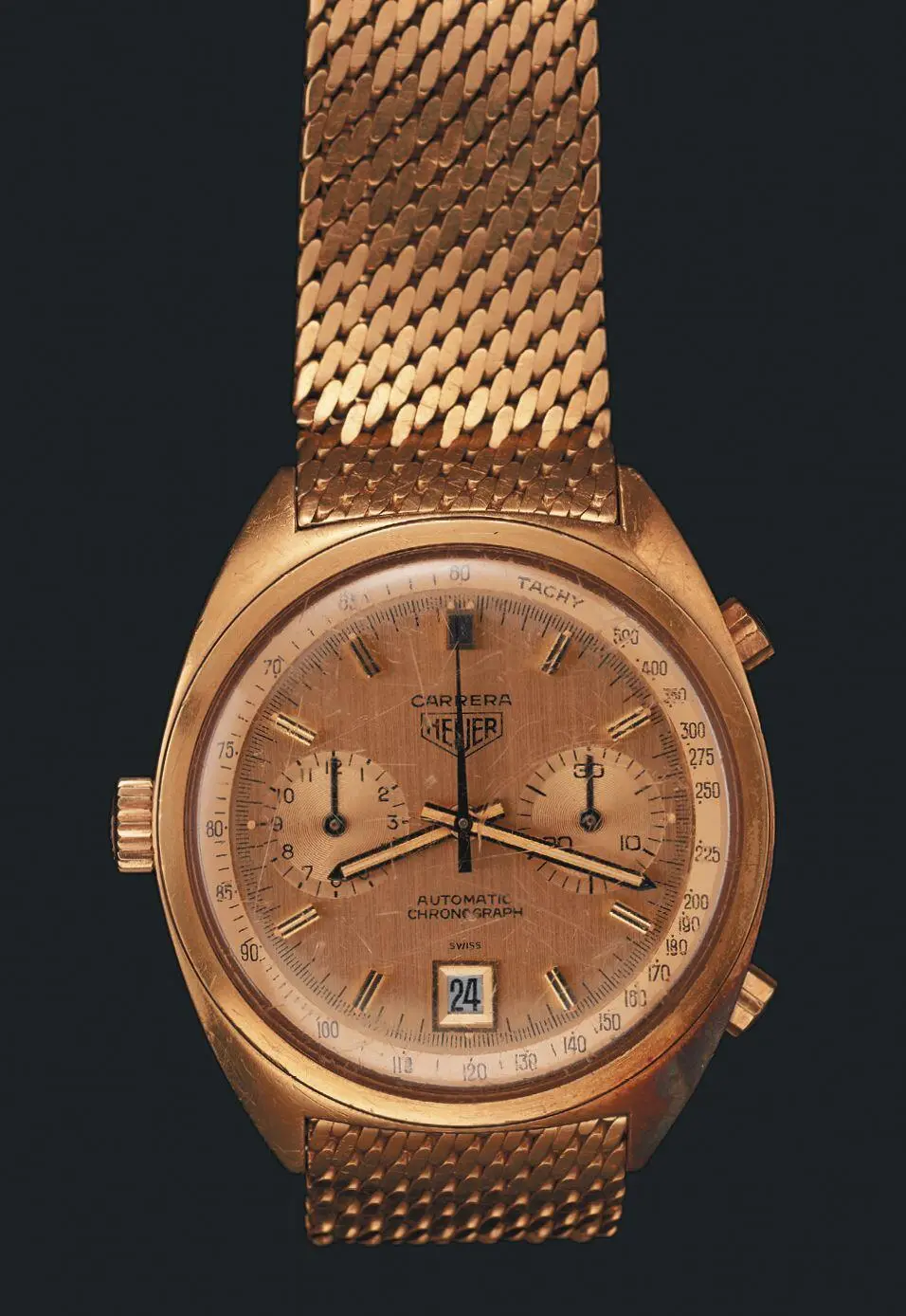 1967 GOLD HEUER CARRERA PILOT МОДЕЛЬ 1158CH Я всегда любил часы Первые мне - фото 6