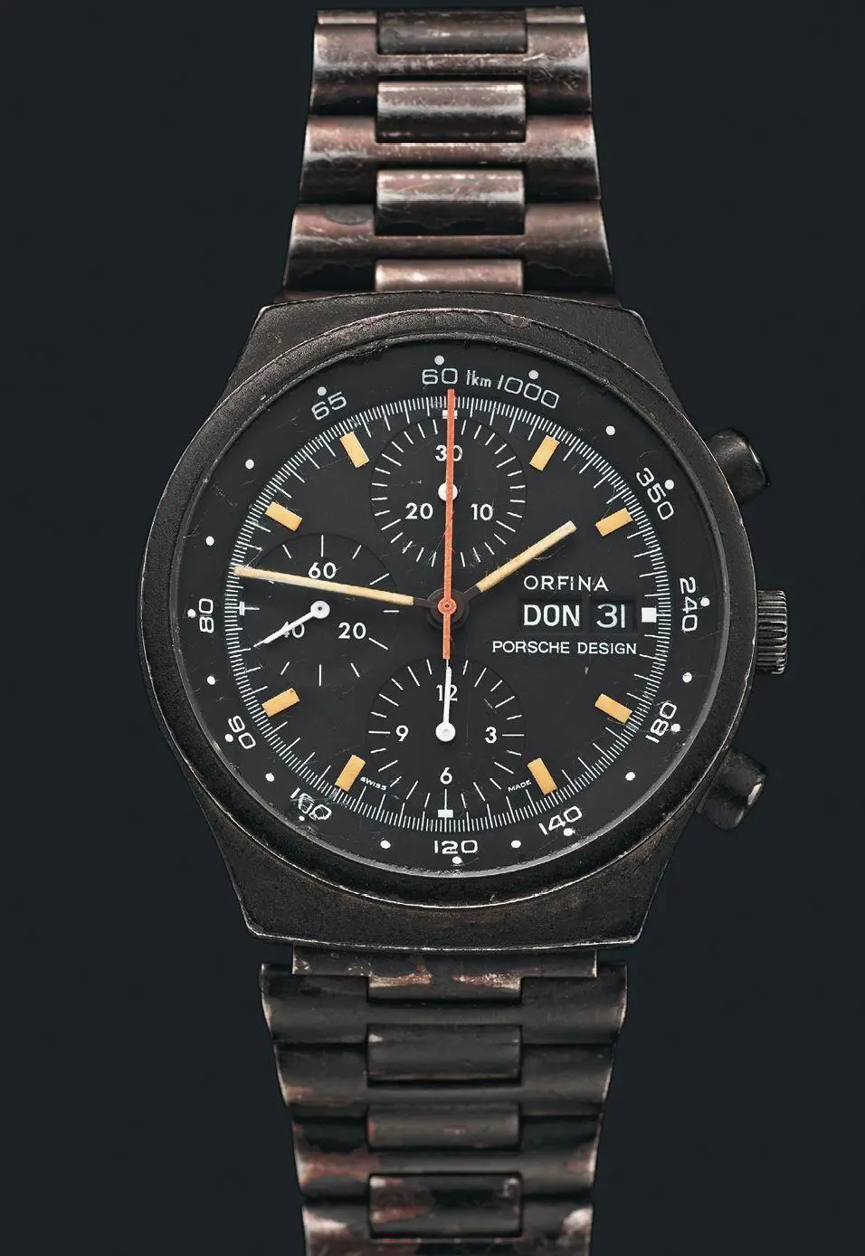 ORFINA PORSCHE DESIGN FISCHER ANCRE 15 RUBIS HEUER AUTAVIA - фото 7