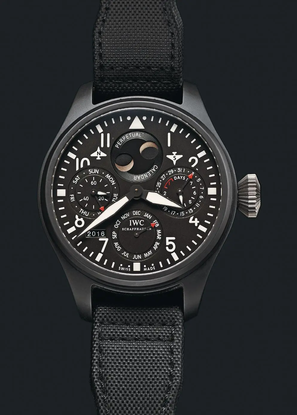 2012 IWC BIG PILOTS WATCH PERPETUAL CALENDAR TOP GUN МОДЕЛЬ 5029 ЧАСЫ - фото 74