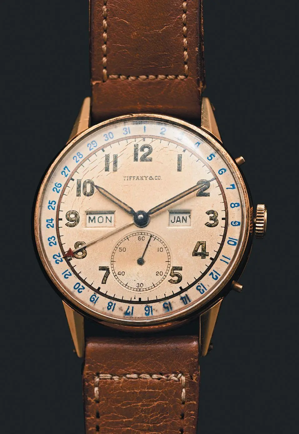 ЧАСЫ ПРЕЗИДЕНТА ФРАНКЛИНА ДЕЛАНО РУЗВЕЛЬТАTIFFANY CO ЯЛТИНСКАЯ КОНФЕРЕНЦИЯ - фото 75
