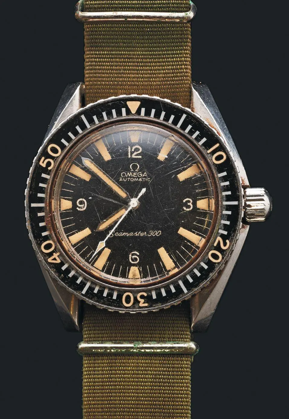 OMEGA SEAMASTER 300 Очень редкие британские часы Omega SM300 выпущенные в - фото 79