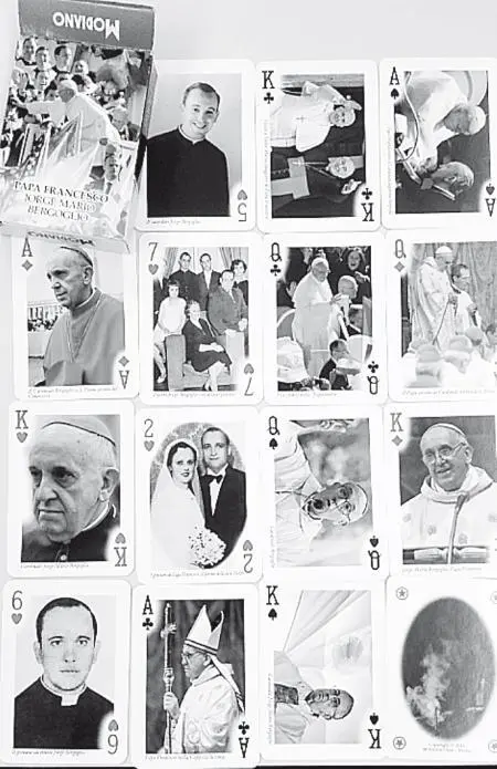 Колода карт с фотографиями папы римского Фото А Прониной На картах издатели - фото 9