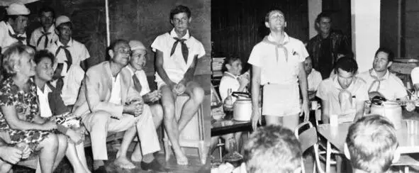 1964 г Лагерь Орленок Александра Пахмутова и Николай Добронравов среди - фото 184