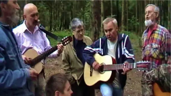 2011 г Встреча в Черноголовке Юрий Галкин Сергей Коневских Олег Андреев - фото 202