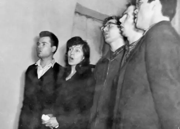 196302 Агитпоход к пограничникам Туркмении Жора Иванов Валя Валиева Рустэм - фото 209
