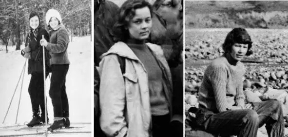 60е В нашем лесу Таня Барабанщикова Зубкова Люда Дартау Подмосковный - фото 281