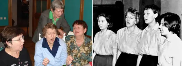 Поём Галина Михейкина Чеботарёва Нина Белёнова Маша Селивёрстова - фото 284