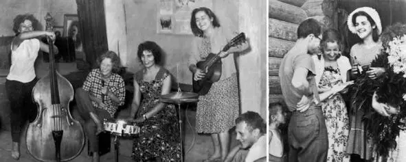 196007 Девочки зажигают На фото справа первая медицинская помощь командиру - фото 36
