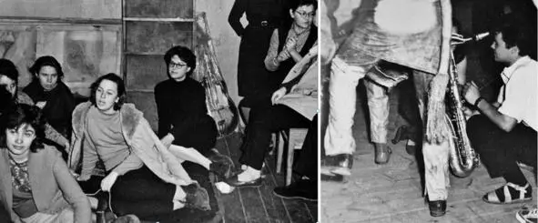 196202 Среди студентов Павлодарского института после концерта Справа дойка - фото 77