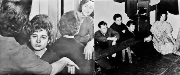 196202Слева после падения в оркестровую яму Неля Фастовец Алла Павлова - фото 79