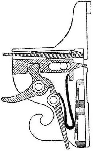 Рис 48 Положение частей замка когда шептало заскочило под боевой взвод - фото 53