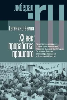 Евгения Лёзина - ХX век: проработка прошлого. Практики переходного правосудия и политика памяти в бывших диктатурах. Германия, Россия, страны Центральной и Восточной Европы