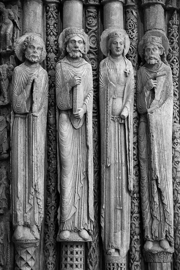 Короли и королевы Шартрский собор Ок 11451155 - фото 5