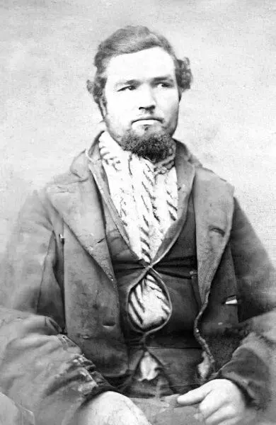 Рис 16 Портрет преступника Чарлз Мейсон вскоре после ареста 1871 г Wisbech - фото 16