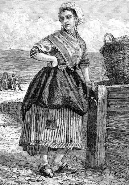 Рис 36 Рыбачка 1875 г Good Words Magazine 1875 Рис 37 Безудержная - фото 35