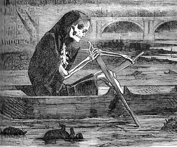 Рис 39 Великое зловоние 1858 г из журнала Punch Punch 1858 Обширные - фото 38