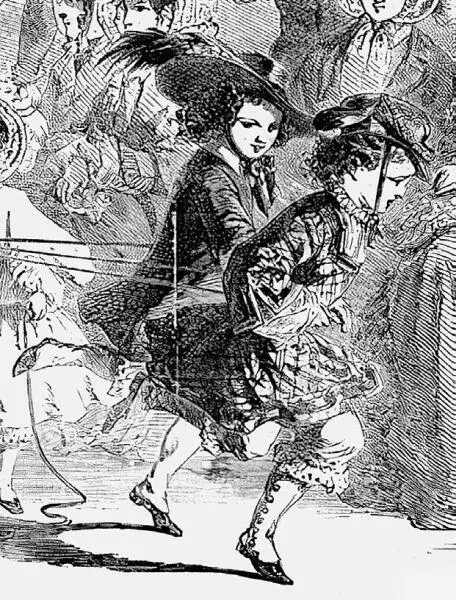 Рис 77 Модный костюм для мальчика 1850 г Illustrated London News 1850 - фото 76