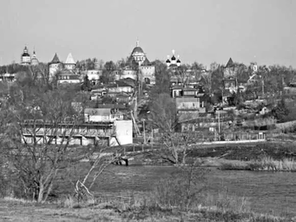 Вид на подмосковный город Зарайск Внешняя политика и водка Ельцинская Россия - фото 25