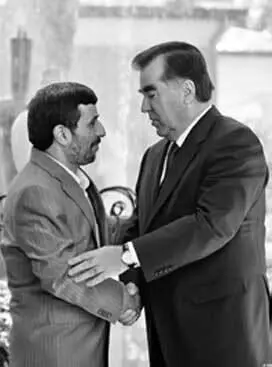 Партнеры президент Таджикистана Рахмон и его бывший иранский коллега - фото 71
