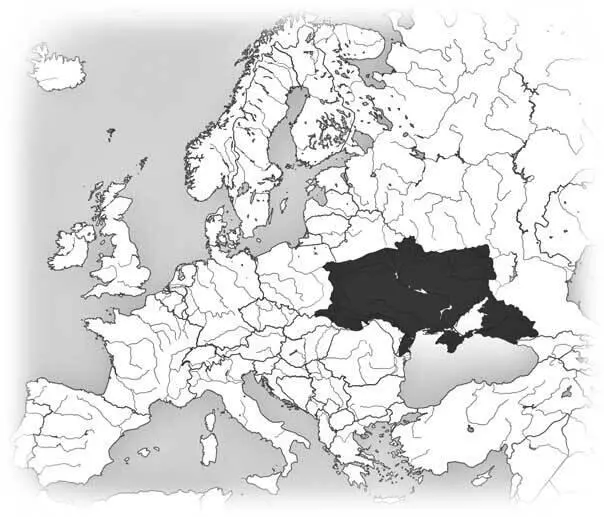 Границы заявленные делегацией Украинской Народной Республики на Парижской - фото 43