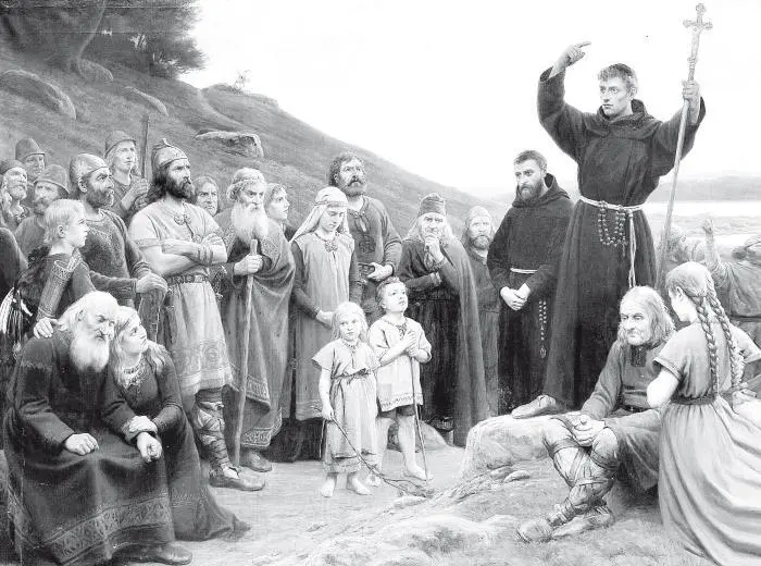Проповедник Ансгар Худ Венцель Торнё 1895 После отъезда Ансгара - фото 18