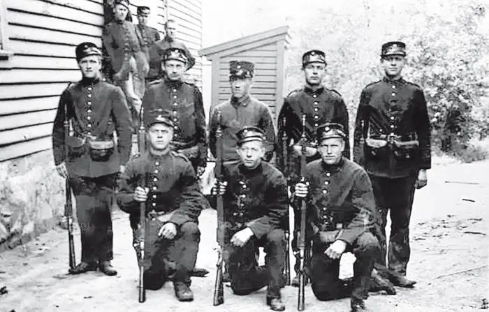 Норвежские солдаты на страже нейтралитета 1916 По словам историка - фото 89